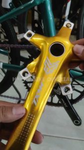 MXL Armset Sepeda AZ7 HT2 170mm Folding Crank Arm Set Hollowtech