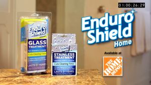 EnduroShield Home Treatment For Showers screens & More -ONE Application PROTECTS makes GLASS EASIER TO CLEAN up to 3 Years. NANO GLASS COATING