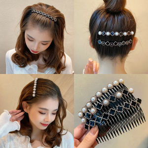 Zy Fashion Korean Style Pearl Hair Clip For Women Temperament Side Clip Fashion Girl Hair Pin