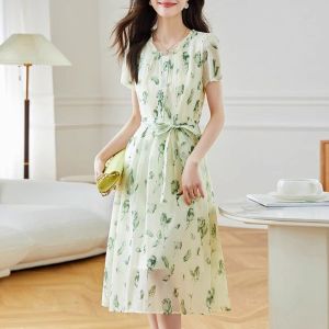 Design Sensational Stylish Versatile Youthful A-line Chiffon Dress