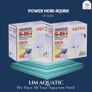 POWER HEAD AQURA SP-1600 / POMPA AQUARIUM AQURA 1600