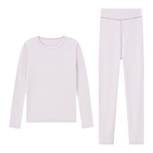 Likeuu Childrens Thermal Underwear Set Warm Base Layer Clothes for Boys And Girls Sleepwear Anti-static Antibacterial Home Wear