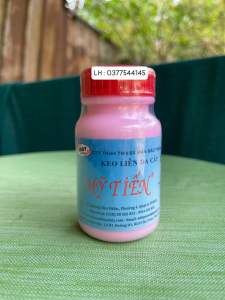 Keo liền da cây Mỹ tiến ( keo hồng ) Chai 100g
