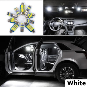 LED Interior Bulbs For Nissan Qashqai J10 J11 J12 2007-2018 2019 2020 2021 2022 2023 2024 Car Accessories Reading Dome Light Kit