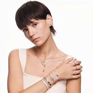 Swarovski กำไล Dextera ทรงแปดเหลี่ยม ขาว เคลือบโทนสีโรสโกลด์ สร้อยข้อมือสวารอฟสกี้ สร้อยข้อมือผู้หญิง,สร้อยข้อมือคู่,สร้อยข้อมือเงินแท้ 925,สร้อยข้อมือแฟชั่นสายรัดข้อมือ,คริสตัล เพชร,ครื่องประดับ ญ,ของขวัญ,กำไลข้อมือ,จัดส่งที่รวดเร็วและจัดส่งฟรี