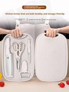 plys | Baby Food & Fruit Knife and Chopping Board Set