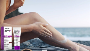HOYGI Face Sunscreen Moisturizer SPF100+ UV Protection Sun Block Cream Lightweight Skin Soothing Relief Sunburn After Sun Body Lotion(80g)