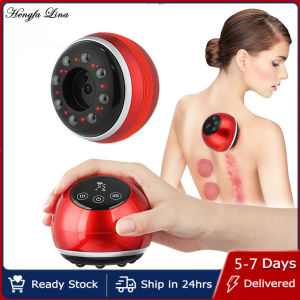 Hengfa Lina Electric Cupping Massager gua sha Vacuum Suction Cups EMS Anti Cellulite Magnet Therapy Guasha Scraping Fat Burner Body massager