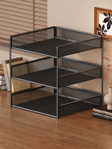 evesigar | Desk Shelf Multipurpose Storage Multi Layer Easy Bookcase