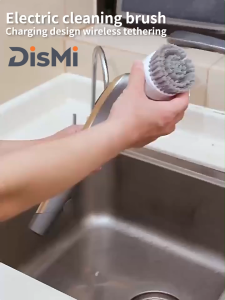 DISMI 7IN1 Electric Cleaning Brush Sikat Pembersih Listrik Wireless Handheld Cleaner Rechargeable Spin Scrubber Waterproof Washer