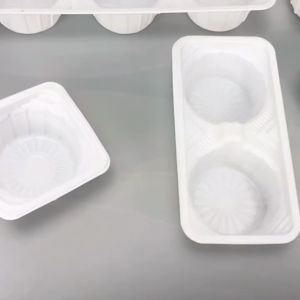 125Pcs 2/4 Cup Paper Moulded Pulp Cup Tray Disposable Cup Tray 杯托