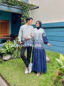 Baju Tenun Rayya Dress Couple Tenun Dress Tenun Baju Kondangan
