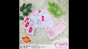 LUSINAN | Celana Dalam Boxer Anak Perempuan LYDYLY 5804 / CD Dalaman Harian Anak Super Lembut