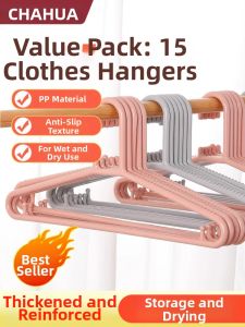 CHAHUA | Anti-slip Plastic Hangers for Home Use