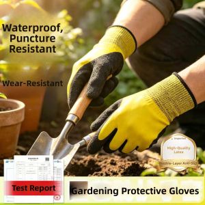 Puncture-Resistant Waterproof Durable Gardening Gloves