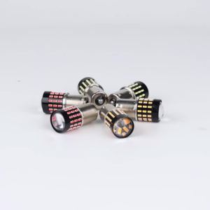 2 Bóng Đèn LED Siêu Sáng 1156 BA15S P21W 3157 BAY15D P27/7W 12V Cường Độ Cao Đèn Tự Động Cho Xe