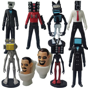 skibidi toilet MLS Monitor Cameraman Tokoh aksi Toilet Skibidi Figur Mainan anak Skibidi ToiletCameramanSpeakermanSirenhead Action Figure  tokoh Model Mainan anak