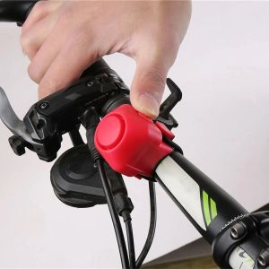 USB 130db Waterproof Rechargeable Battery Bike Bell for Cycling Handlebar Mini Portable Electric Horn