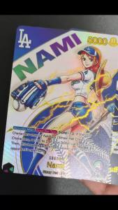 Bandai | Self Made One Piece Baseball Series Nami Luffy Ace OP13-002 EB02-010 Leader Alt art Game Collection Anime Card Toy