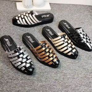 VESSONA - Sandal PlatFrom Wanita Anyam 3 cm Sandal Waniat Motif Tikar Terbaru Empuk Dan Super Nyman