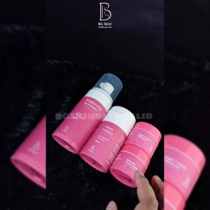 BG Skin Paket Daily Basic originalpaket wajah untuk kulit sensitif meredakan kemerahan dan meningkatkan elastisitas kulit.