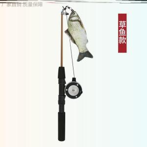 Interactive Fishing Rod Toy Feather Extended Retractable Cat Teaser Stick Playful Cat Toy with Ergonomic Handle for Cats All Ages