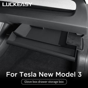 For Tesla Model 3 Highland 2024-2025 Central Control Glove Box Storage Box Car Storage Tray Stowing Organizer Car Accessories