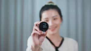 Meteran Bulat Elektronik Digital DUKA Small Q dan Penggaris Elektrik 8 In 1 Smart Electronic Ruler