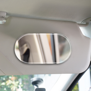 Car Makeup Sun Visor Makeup Cermin Auto-Adhesive Interior Makeup Cermin Aksesori Mobil Umum