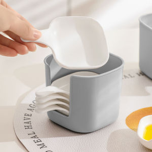 6PCS Sauce Serving Bowls Hot Pot Seasoning Dipping Plate With Stacked Storage Box Mini Dipping Bowls Kitchen Accessory