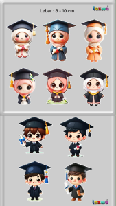 Topper Buket Wisuda: Dekorasi dan Aksesoris Wisuda