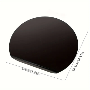 TPU double-sided flexible cutting board anti-slip rubber semi-circular cutting board pad BPA-free knife-free non-toxic dish