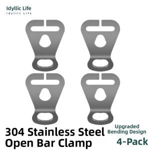 Stainless Steel Easy Install Wind Rope Clip Tent Accessory
