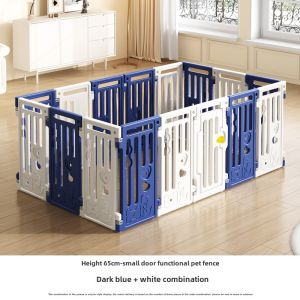 Pet Fence Balcony Dog Fence 65 High Indoor Plastic Dog Crate Small Size Dogs Anti-Escape Dog Fence