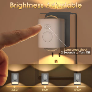 RGB Motion Sensor Night Light EU Plug for Indoor Hallway Bedroom Bedside Cabinet Closet Sleep LED Automatic Corridor Stairs Lamp