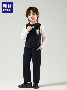 Childrens Business Suit Spring & Fall New Arrival Boys Suit Boy Host Performance Costume Flower Girl Wedding Handsome Suit