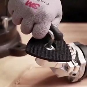 Bộ Cưa Rung Đa Năng Gắn Máy Mài Góc Máy M10 M12 Cắt Khoét Lỗ Cưa Cắt Mài Tặng 5 Đĩa Cắt Mài Chà Nhám