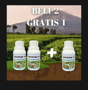 BOOSTER 76 BELI 2 GRATIS 1 pupuk organik pelebat penyubur 37% dan pembesar tanaman buah dan sayur