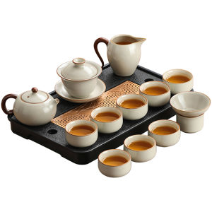 SHANGYANFANG | Luxurious Ceramic Gongfu Tea Set