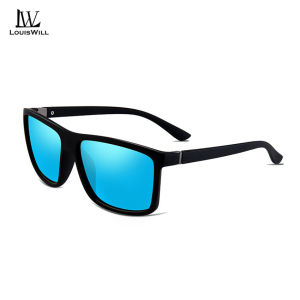 LouisWill Men Sunglasses Driving Glasses Outdoor Sports Glasses UV400 Lightweight Eyewear Clean Vision Sunglasses Cycling Riding Running Glasses