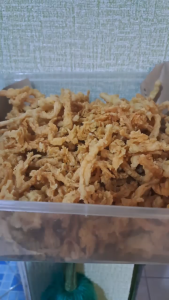 kripik jamur enoki renyak gurih 300gram
