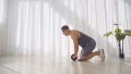 ENJOY Abs Roller เครื่องบริหารหน้าท้อง อุปกรณ์ออกกำลังกาย สร้าง Six Pack AB Wheel เหมาะสําหรับการออกกําลังกายในโรงยิมที่บ้าน. 