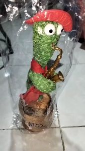 Mainan Anak Terbaru Boneka Kaktus Topi MO2 Ada Banyak Model Keren Bisa Rekam Suara | Mainan Edukasi Kaktus Dancing Bisa Bergoyang Menari Berbicara Dan Ada Lampu LED Bisa Menyala Mainan Boneka Pintar Caktus Joget Pakai Baterai Cas Murah Bahan Berkualitas