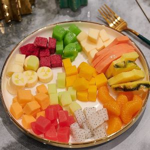Artificial Fruit PCs Apple Blueberry Model Props Plastic DIY Fruit Plate Decoration Area Material Furnishings & Decoration