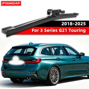 PINMOAP Suitable For BMW 3 Series G21 Touring 2018-2025 Rear Windshield Wiper Replacement With Natural Silent Rubber Strips