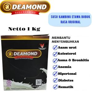 Susu etawa Deamond 1kg cegah osteoporosis dan pengapuran tulang