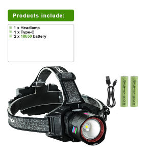 780000000LM Ultra Bright LED Headlight Rechargeable High Power Head Torch 6000M Head Flashlight 18650 Fishing Camping Lantern