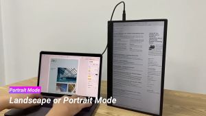 Portable Monitor 100%sRGB Gaming Monitor For Switch/XBOX/PS4/Phone Laptop (15.6"/1920x1080p)