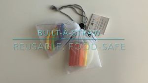 Build A Straw Reusable Silicone Straws 100% Food-Safe NON TOXIC