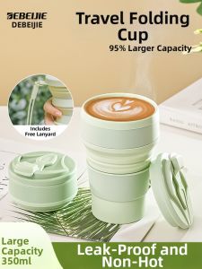 DEBEIJIE | Customizable Travel Portable Silicone Compressible Food-Grade Mouthwash Cup